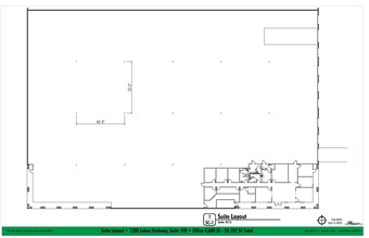 1280 Lakes Pky, Lawrenceville, GA for lease Floor Plan- Image 1 of 9