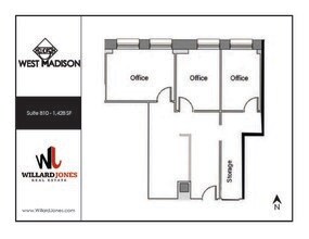 105 W Madison St, Chicago, IL for lease Floor Plan- Image 1 of 1