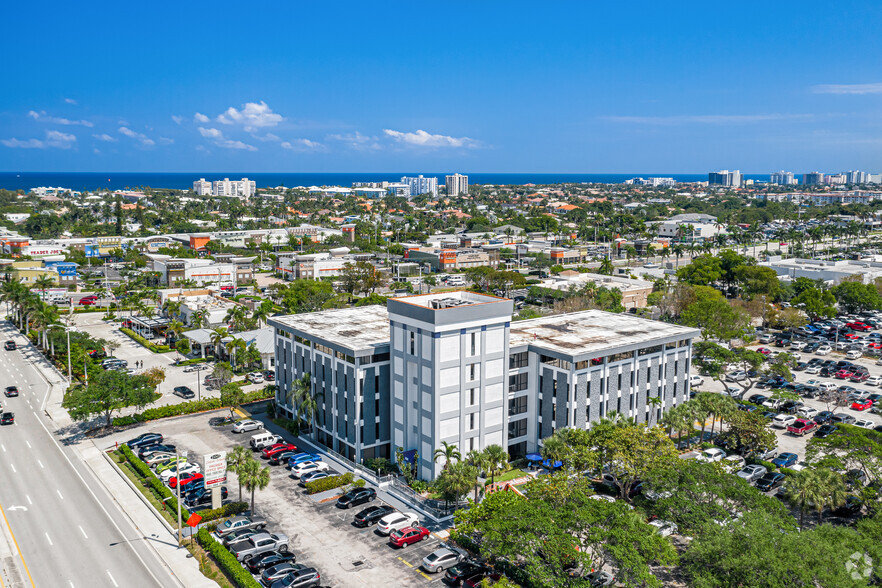 100 E Linton Blvd, Delray Beach, FL for lease - Aerial - Image 3 of 8