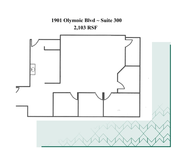 1901 Olympic Blvd, Walnut Creek, CA for lease Floor Plan- Image 1 of 1