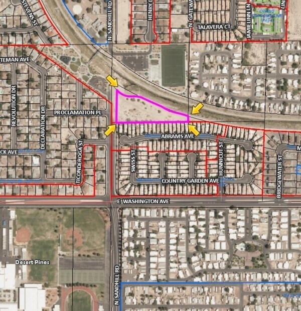 951 N Sandhill Road, Las Vegas, NV for sale Aerial- Image 1 of 1