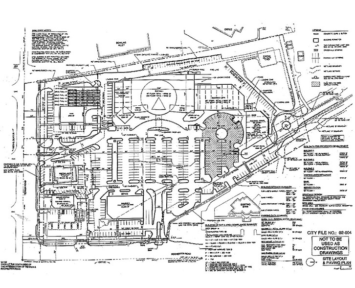 6810-6920 N Rochester Rd, Rochester Hills, MI for lease - Plat Map - Image 2 of 5