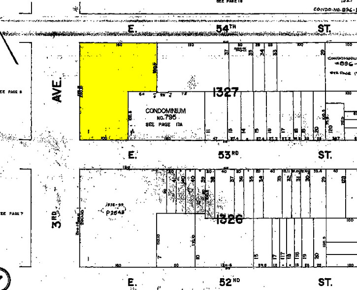 885 Third Ave, New York, NY for lease - Plat Map - Image 3 of 4