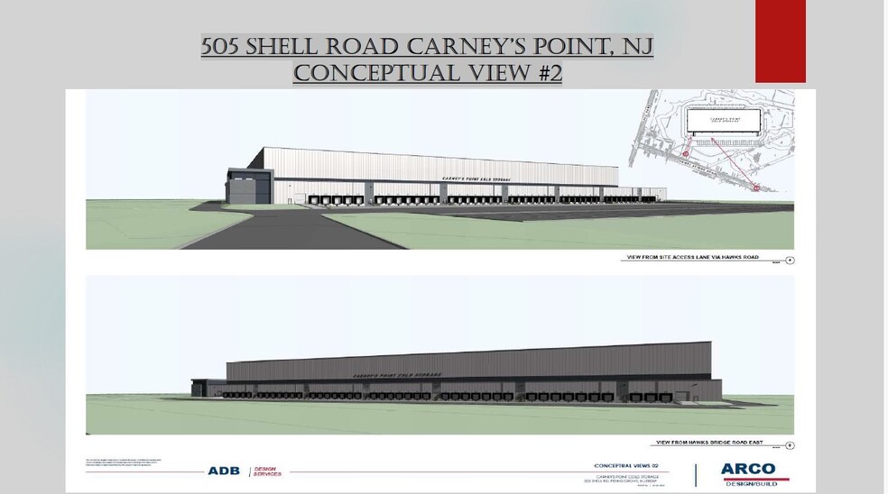 505 Shell Rd, Carneys Point Township, NJ for lease - Building Photo - Image 2 of 3