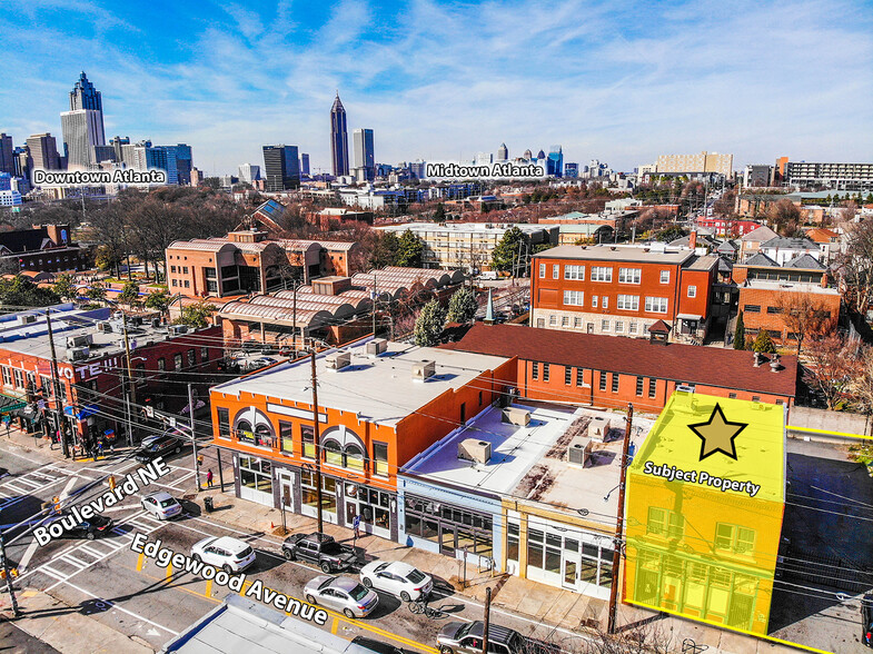 488 Edgewood Ave, Atlanta, GA for sale - Aerial - Image 1 of 1