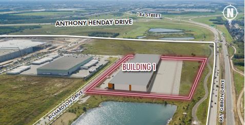 110 7 Richardson Dr, Edmonton, AB for lease Aerial- Image 1 of 4