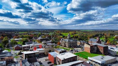 114 E Market St, Cadiz, OH - AERIAL  map view - Image1