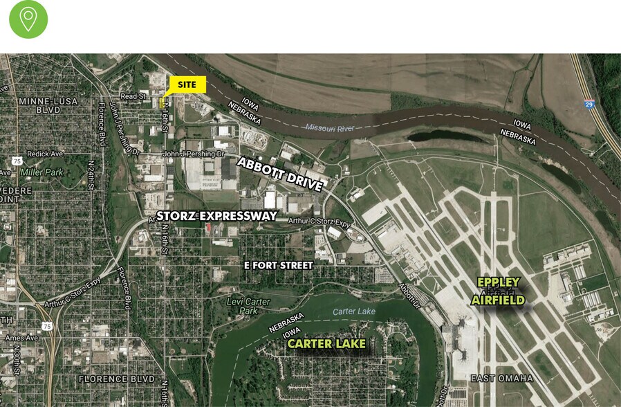 1605 Read St, Omaha, NE for sale - Aerial - Image 1 of 1