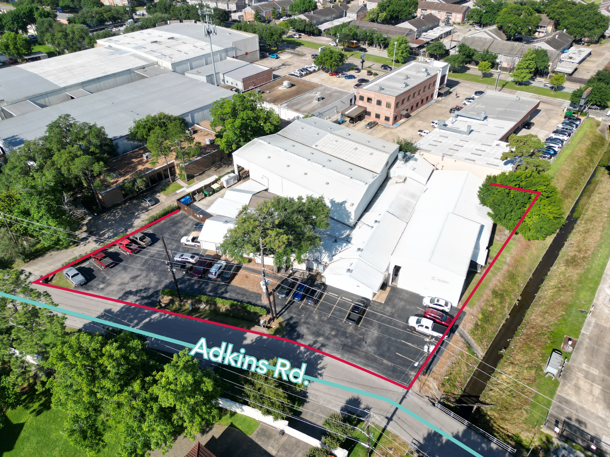 1221 Adkins Rd, Houston, TX for sale Aerial- Image 1 of 4