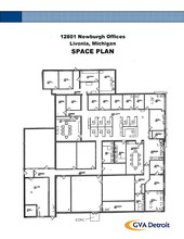 12801 Newburgh Rd, Livonia, MI for lease Floor Plan- Image 1 of 1