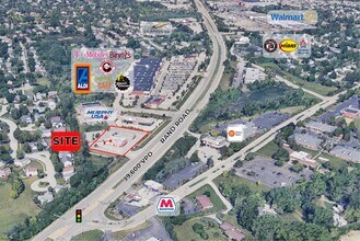 1095 S Rand Rd, Lake Zurich, IL - AERIAL map view