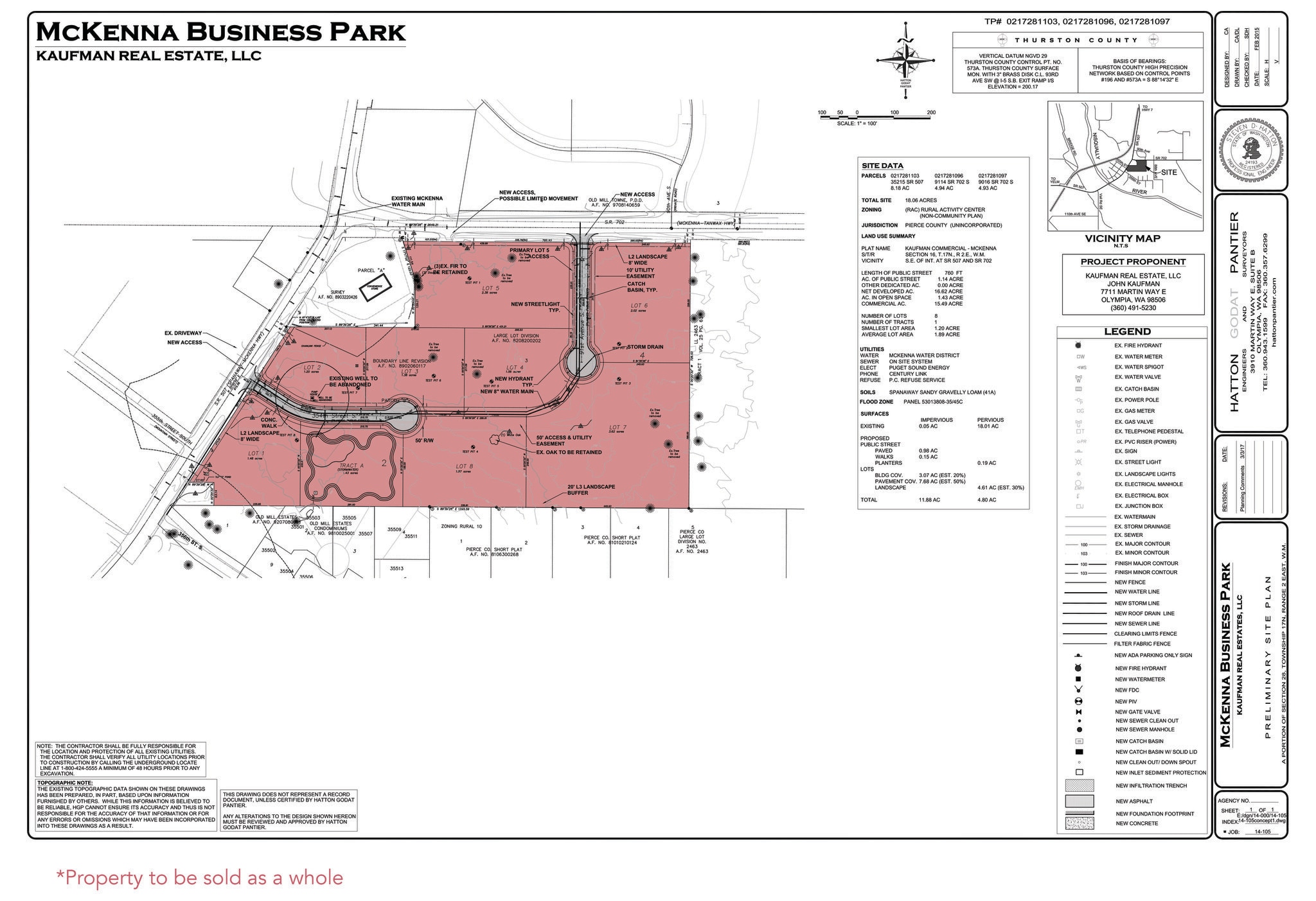 9016 WA702 S, Mckenna, WA 98558 Land for Sale