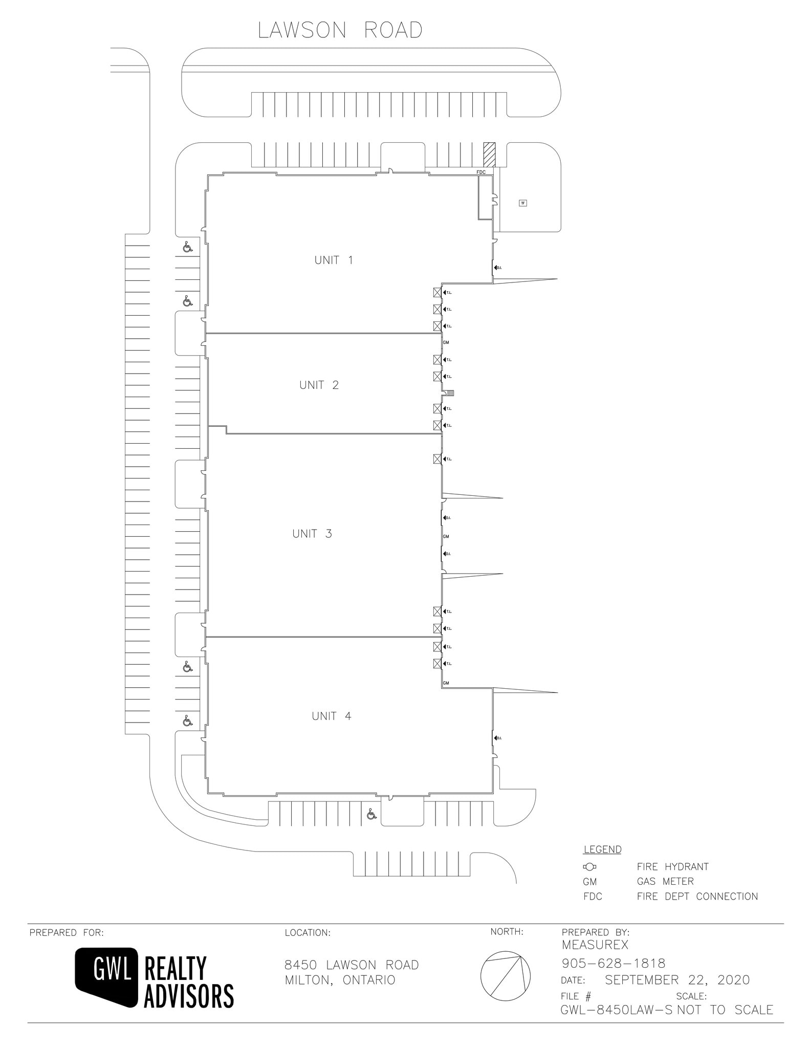 8450 Lawson Rd, Milton, ON for lease Site Plan- Image 1 of 1