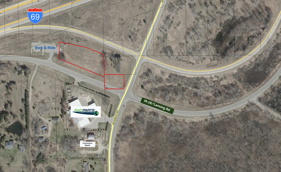 Vacant Land Woodbury Rd, Haslett, MI for sale - Building Photo - Image 1 of 5