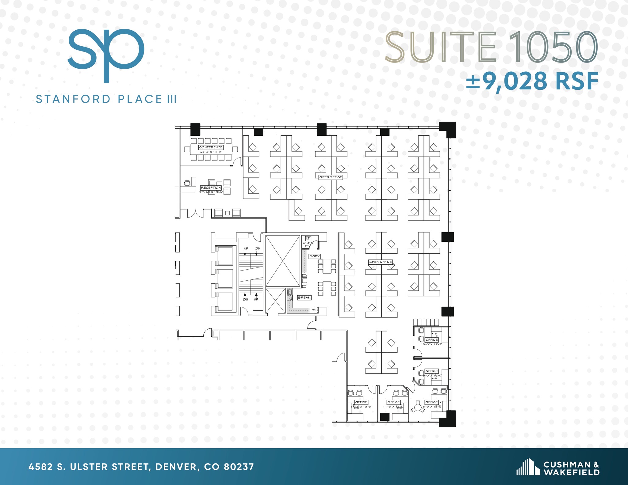 4582 S Ulster St, Denver, CO for lease Floor Plan- Image 1 of 1