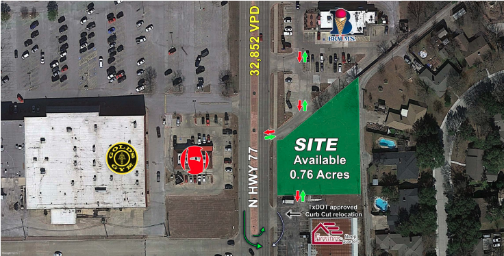 NEQ OF DALLAS HWY 77 & E UNIVERSITY AVE, Waxahachie, TX for lease - Building Photo - Image 2 of 8