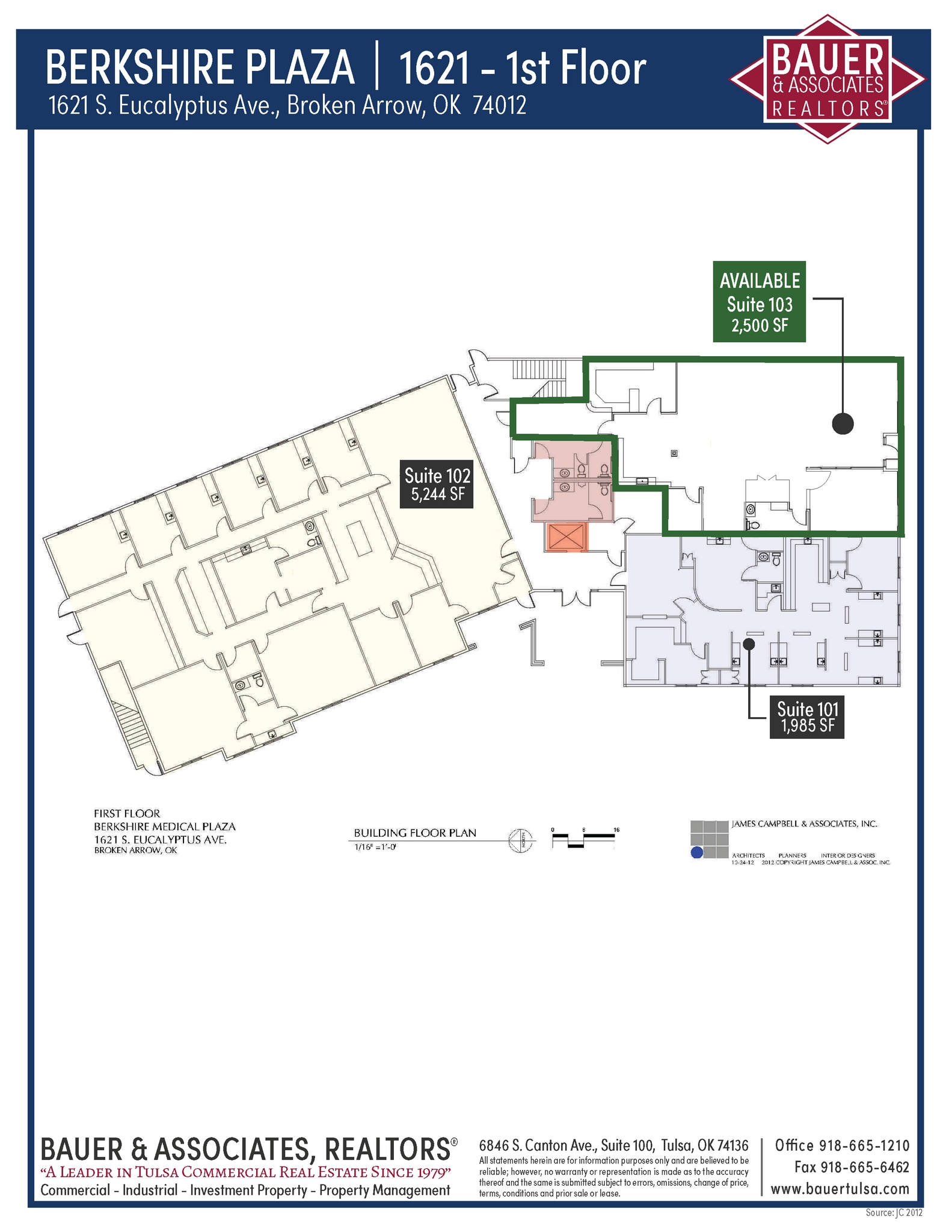 1615 S Eucalyptus Ave, Broken Arrow, OK for lease Site Plan- Image 1 of 1