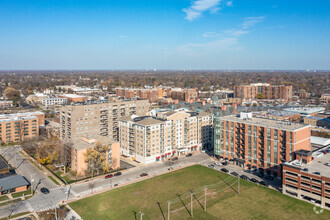 200 W Campbell St, Arlington Heights, IL - aerial  map view - Image1