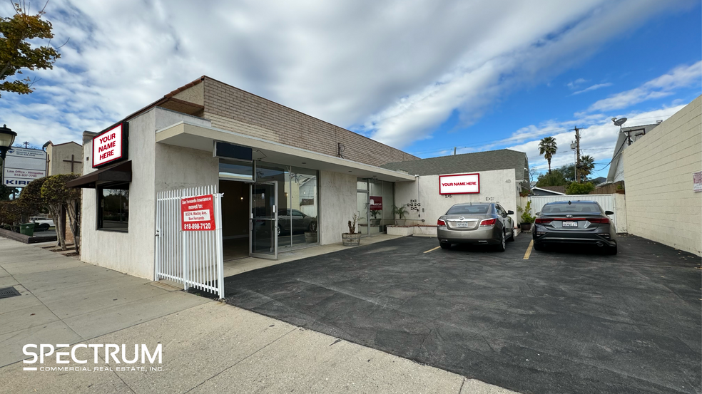 411-413 N Maclay Ave, San Fernando, CA for lease - Building Photo - Image 1 of 5