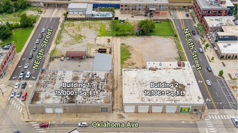 601 & 621 N Oklahoma Ave portfolio of 2 properties for sale on LoopNet.com - Aerial - Image 2 of 4