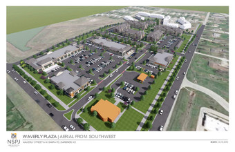 W Santa Fe St, Gardner, KS - aerial  map view