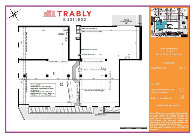 Flex in Saint-Genis-Pouilly for sale - Floor Plan - Image 2 of 8