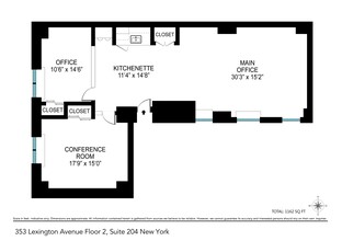 353 Lexington Ave, New York, NY for lease Floor Plan- Image 1 of 6