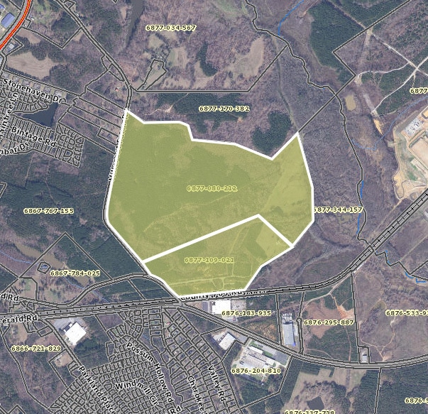 Old Brickyard Road, Greenwood, SC for sale - Aerial - Image 3 of 4