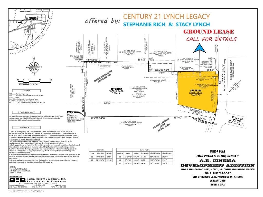 Cinema Drive & Hudson Oaks, Hudson Oaks, TX 76087