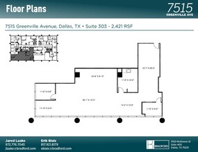 7515 Greenville Ave, Dallas, TX for lease Floor Plan- Image 2 of 2