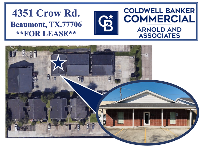 4351 Crow Rd, Beaumont, TX for sale - Building Photo - Image 1 of 1