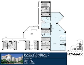 12750 Merit Dr, Dallas, TX for lease Floor Plan- Image 1 of 1