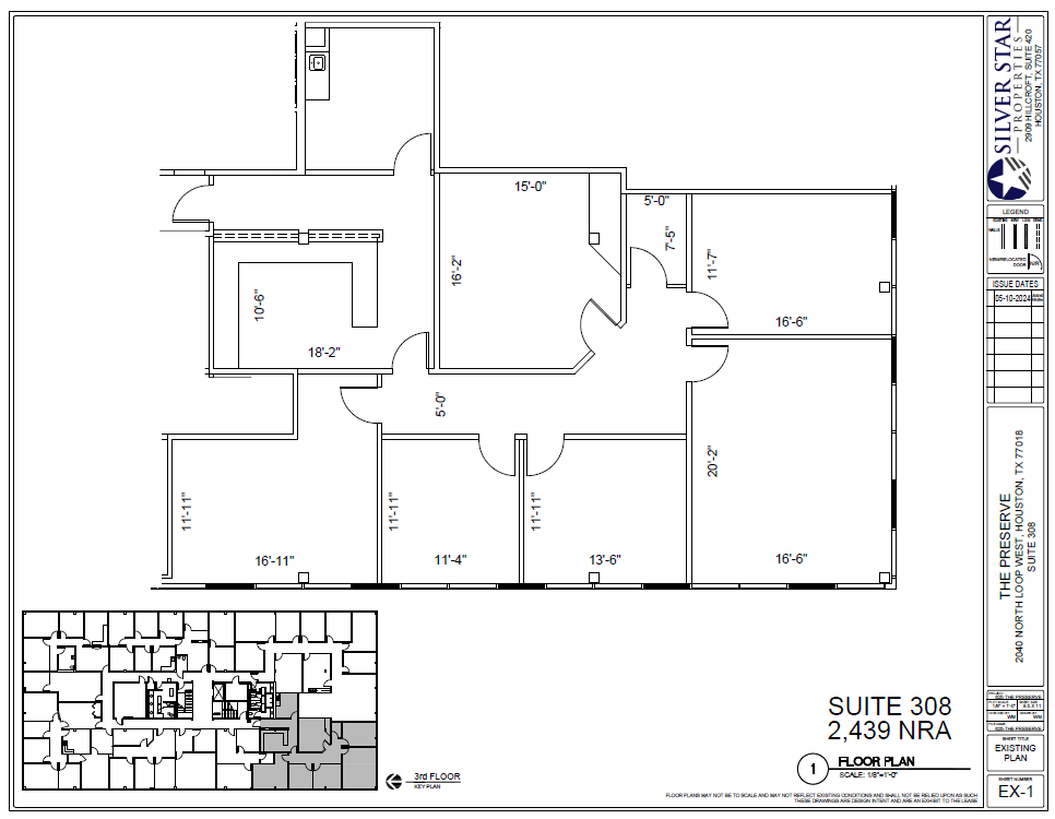 2000 N Loop Fwy W, Houston, TX for lease Floor Plan- Image 1 of 1