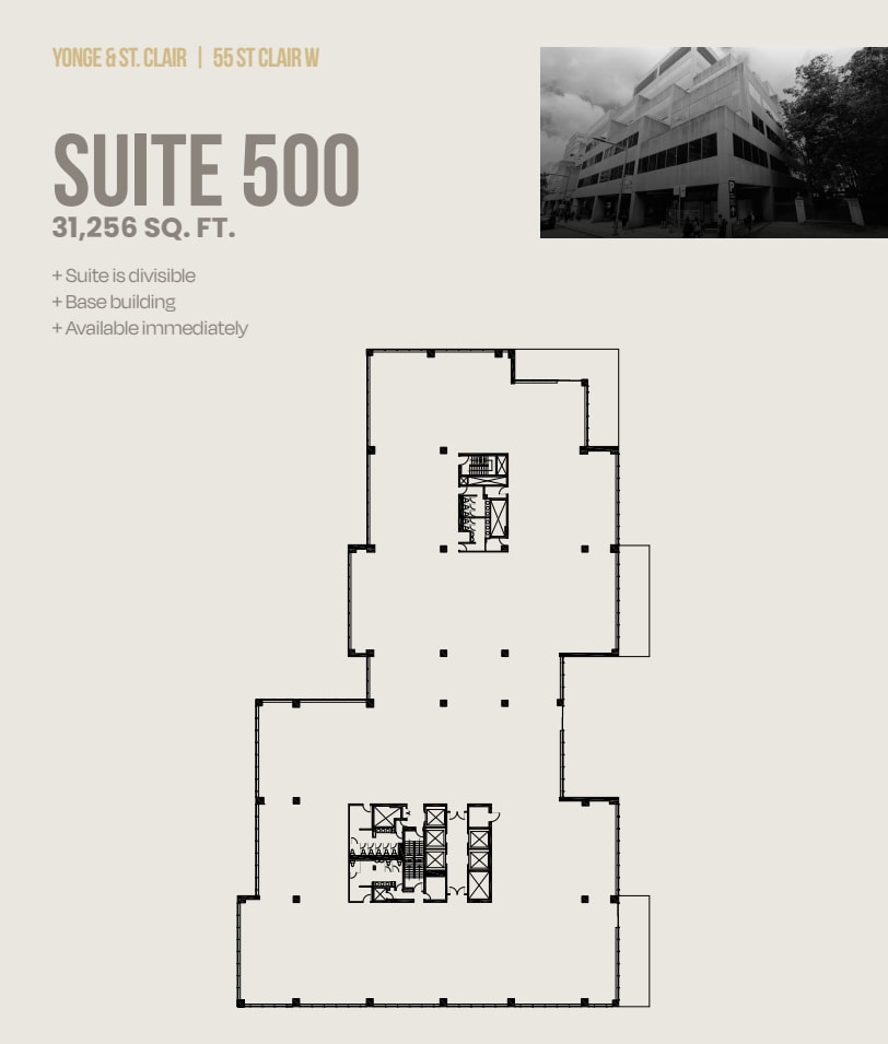 55 St Clair Ave W, Toronto, ON for lease Floor Plan- Image 1 of 1