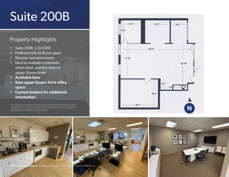 1905 Queen Anne Ave N, Seattle, WA for lease - Floor Plan - Image 2 of 6