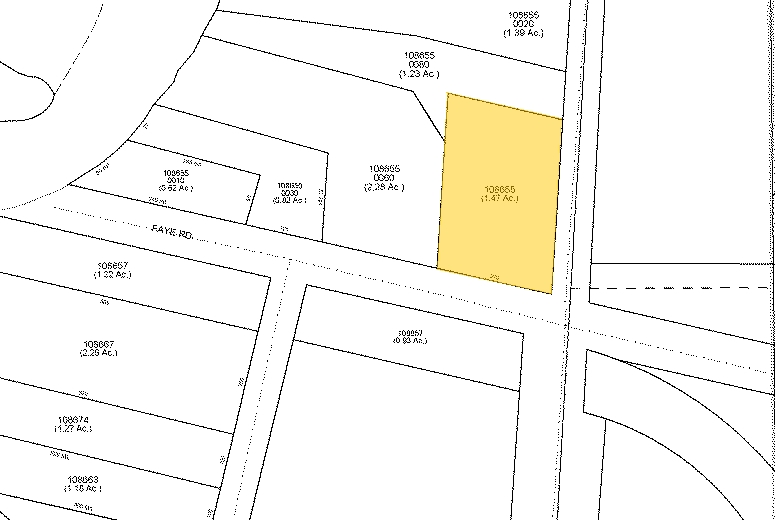 2467 Faye Rd, Jacksonville, FL for lease - Plat Map - Image 3 of 3