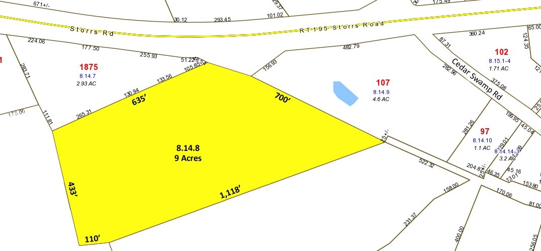 Storrs & 195 Rd, Storrs Mansfield, CT for sale Primary Photo- Image 1 of 1