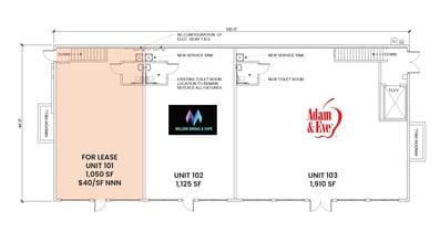 1331 E Colfax Ave, Denver, CO for lease Floor Plan- Image 1 of 1