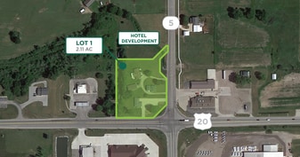 US 20 C-Store Land - Motel