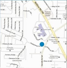 2349 SW Danville Rd, Decatur, AL - AERIAL  map view