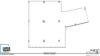 2100 Travis St, Houston, TX for lease Floor Plan- Image 2 of 10