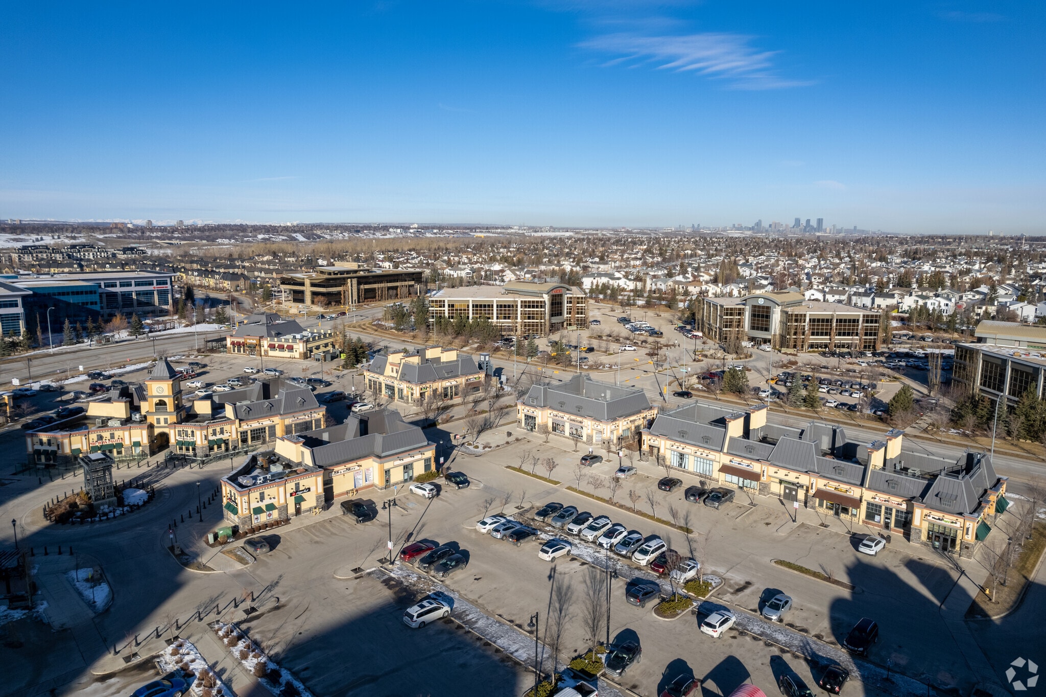 163 Quarry Park Blvd SE, Calgary, AB for lease Aerial- Image 1 of 6