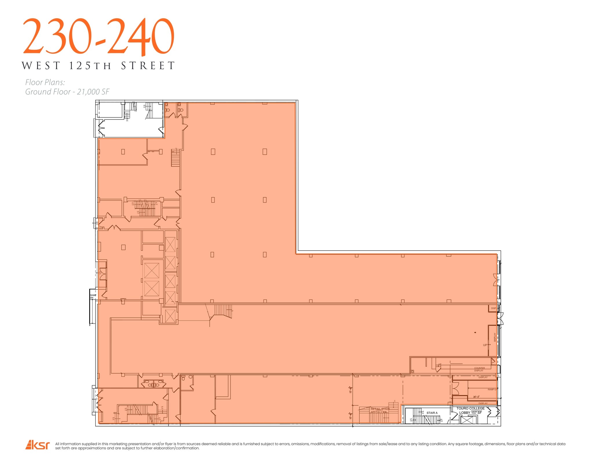 230 W 125th St, New York, NY for lease Site Plan- Image 1 of 3