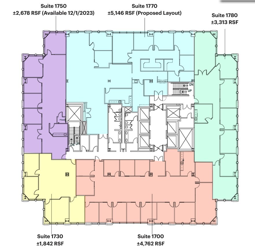 980 9th St, Sacramento, CA for lease Floor Plan- Image 1 of 1