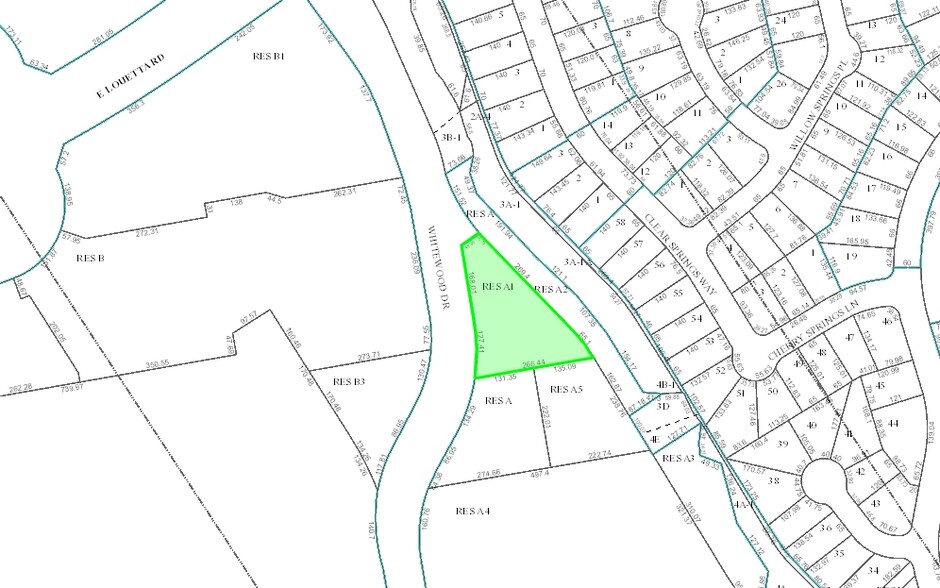 20404 Whitewood Dr, Spring, TX for lease - Plat Map - Image 3 of 4