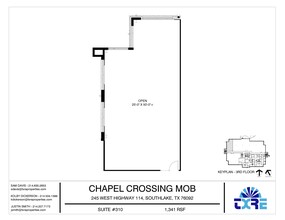 245 W SH 114, Southlake, TX for lease Floor Plan- Image 1 of 1