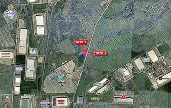 NWC of Lancaster-Hutchins Rd, Dallas, TX - Aerial map view - Image1