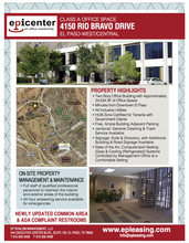 4150 Rio Bravo Dr, El Paso, TX for lease Aerial- Image 1 of 22