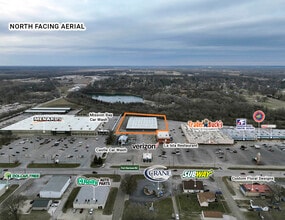 1490 Fort Harrison Rd, Terre Haute, IN - AERIAL  map view