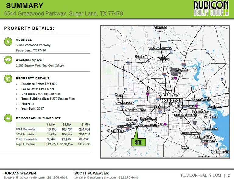 6544 Greatwood Pky, Sugar Land, TX for sale - Building Photo - Image 2 of 25